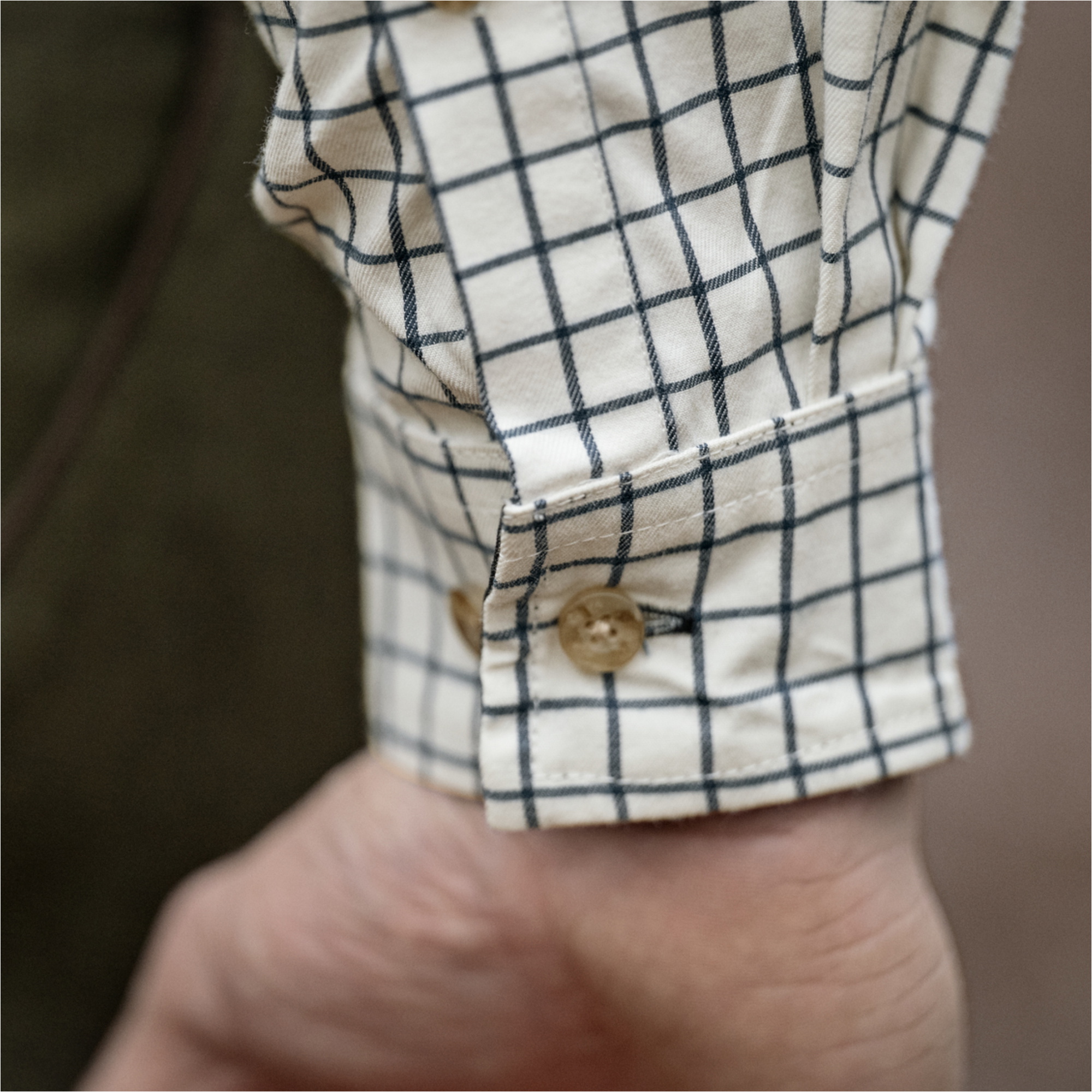 2026 Seeland Heren Oxford Schietshirt 403045025001 - Dark Sapphire Check